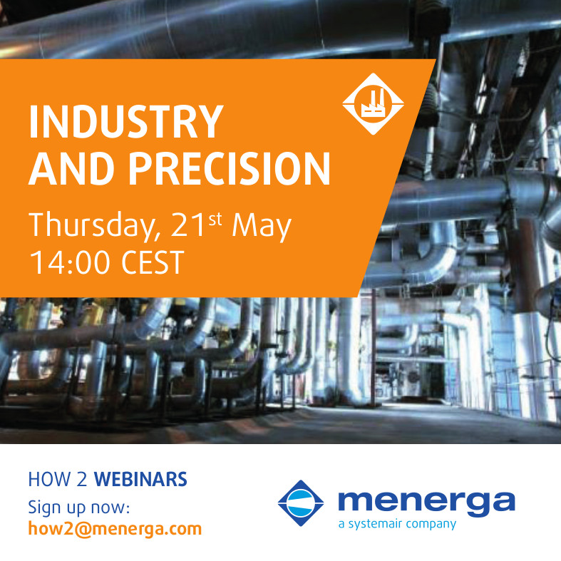 Menerga Webinar Industry Precision