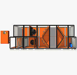 Resolair, Enthalpie- AHU regenerativer Rekuperator